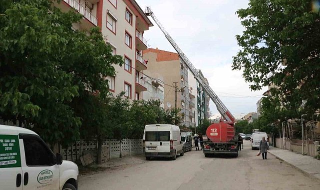 Lokantada ki baca yangını paniğe neden oldu