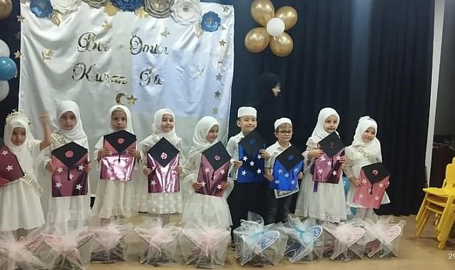 Malhun Hatun Kur'an Kursu'nda yıl sonu kapanış programı düzenlendi