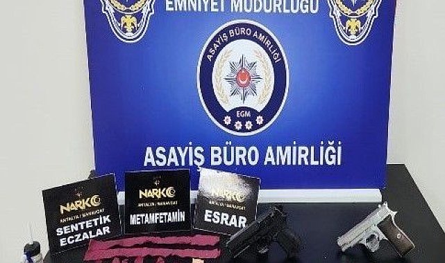 Manavgat'ta suç ve suçlularla mücadele operasyonunda 12 şüpheli yakalandı
