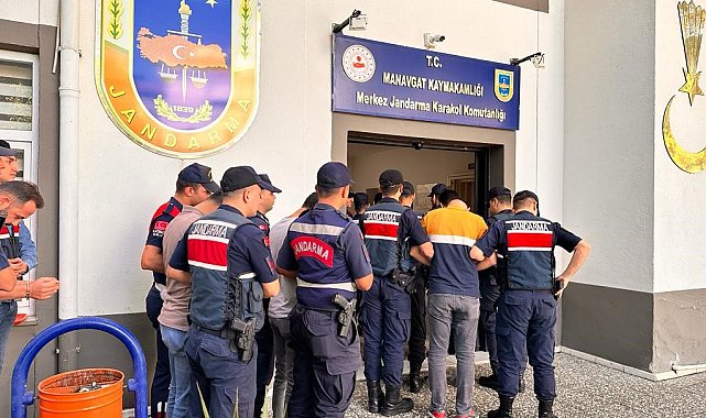 Manavgat'taki 15 hırsızlık olayı aydınlatıldı: 20 gözaltı