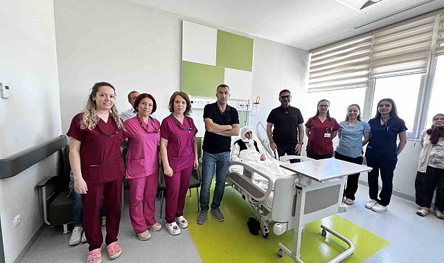 Manisa Şehir Hastanesi bir ilke daha imza attı