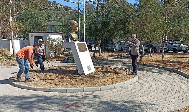 Marmaris'te Söğüt Piri Reis Parkı yenileniyor