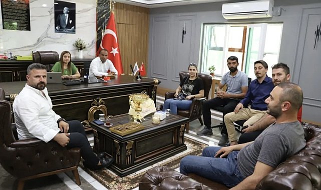 Mazıdağı'nda DEM Partili başkanın ilk projesi makam odasının içini tamamını değiştirmek oldu