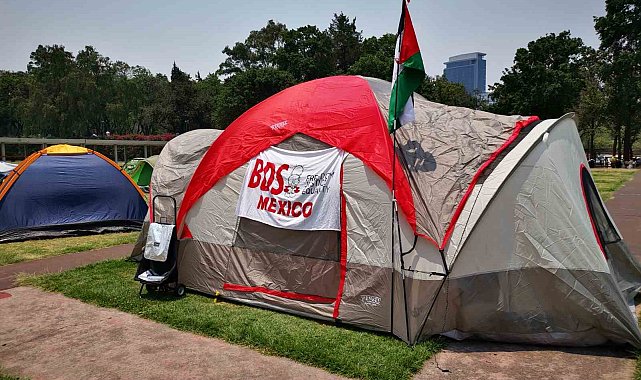 Meksika'daki üniversitelerde Filistin'e destek sürüyor