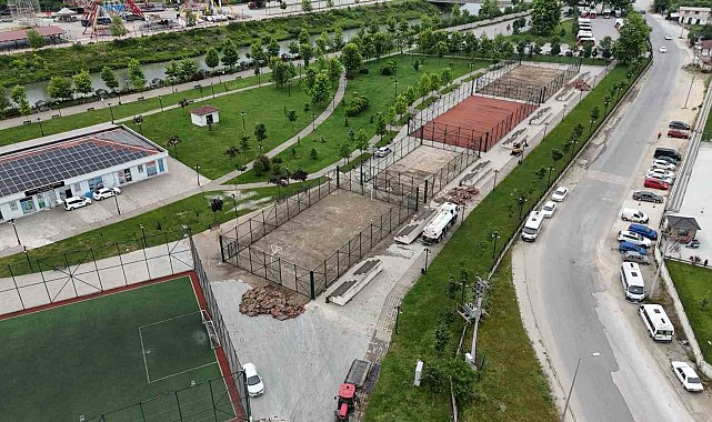 Melensu park sporun merkezi haline geliyor