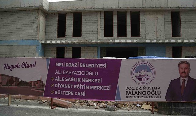 Melikgazi Belediyesi Gültepe'ye 3 projeyi birden kazandırıyor