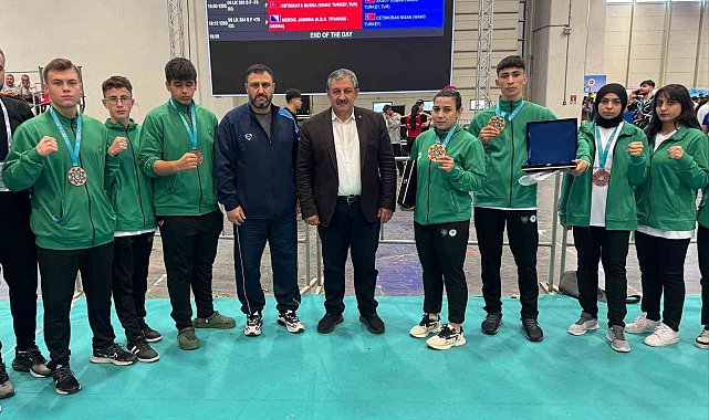 Meram, Dünya Şampiyonası'nda 6 madalya kazandı