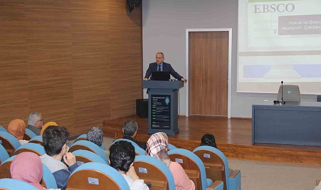 Merkez Kütüphane'de 'EBSCO Veritabanı Günü' etkinliği