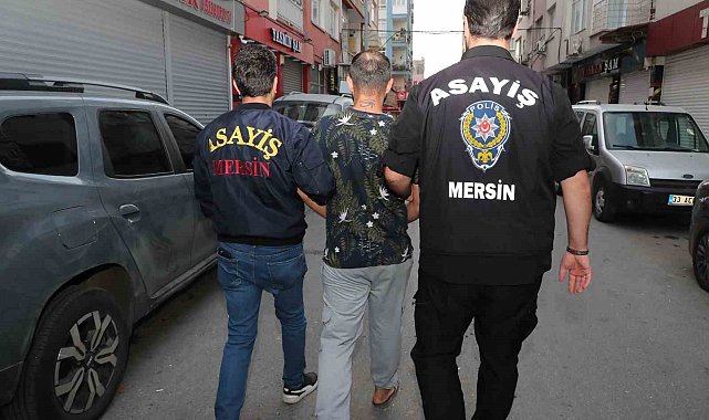 Mersin'de aranan şahıslara operasyon: 95 gözaltı