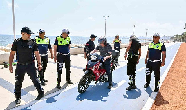 Mersin'de kurallara uymayan sürücülere geçit yok