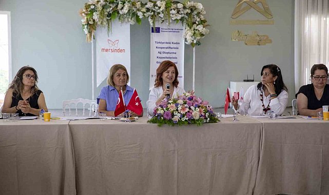 Mersin'deki kadın kooperatifleri bir araya geldi