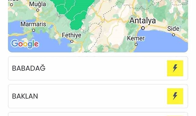 Meteoroloji Denizli için kuvvetli yağış uyarısı verdi