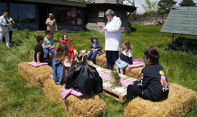 Minik Dahiler, Kazdağıları Bilim Köyünü ziyaret etti