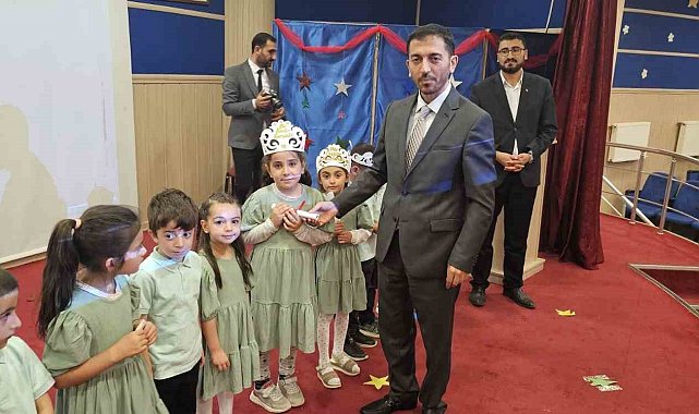 Minik öğrenciler için mezuniyet töreni düzenlendi