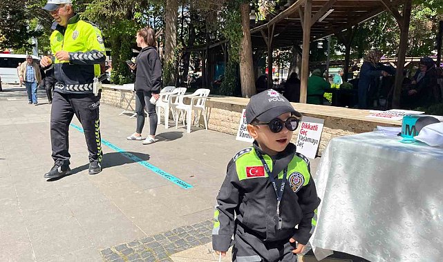Minik polis İlteriş Alp etkinliğin ilgi odağı oldu