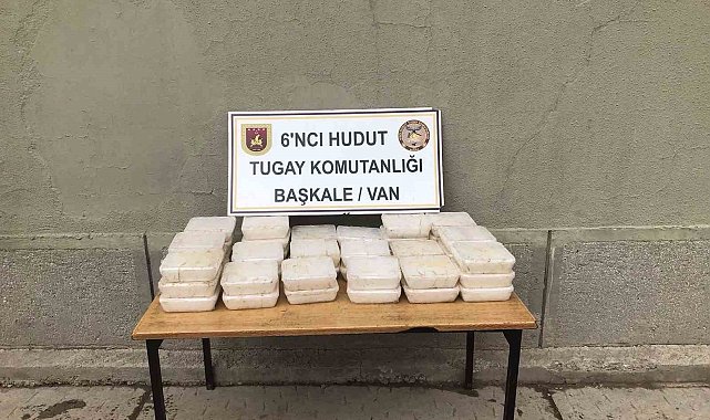 MSB: "Van hudut hattında 48 kilo 234 gram uyuşturucu madde ele geçirildi"