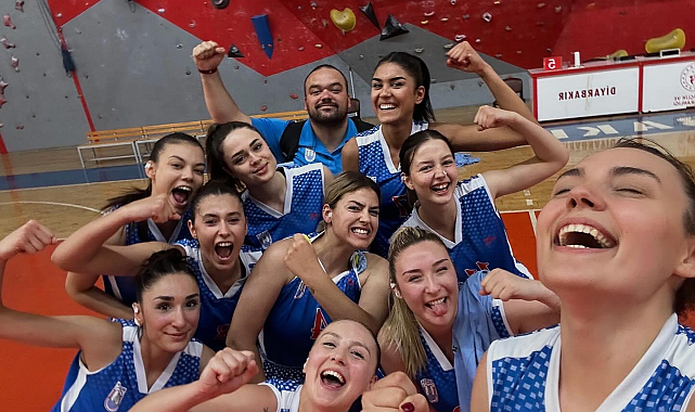 MSKÜ kadın basketbol takımı ilk kez süper lige yükseldi