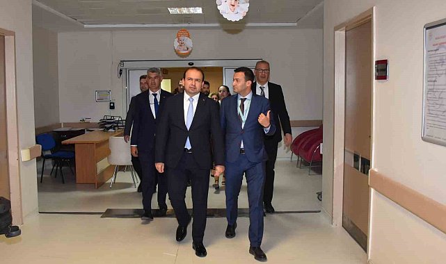 Müdür Şenkul, sağlık hizmetlerini yerinde inceledi