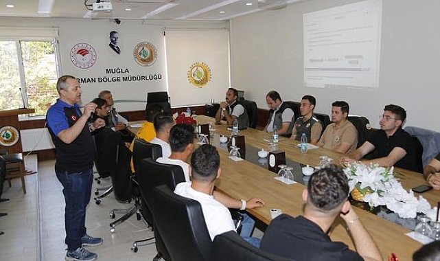 Muğla'da orman ekiplerine eğitim