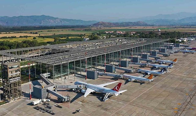Muğla'nın havalimanlarında yolcu trafiği arttı
