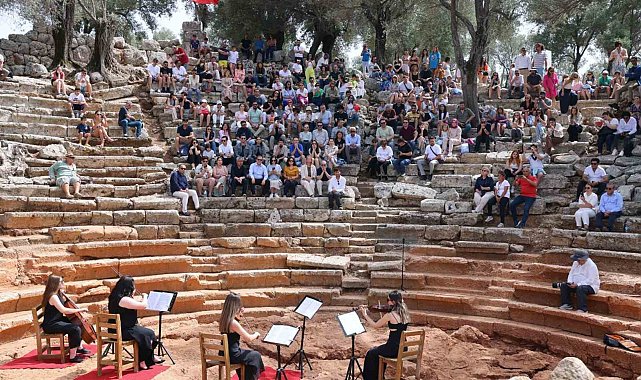 Müzeler Gününde Sedir Adasında klasik müzik keyfi