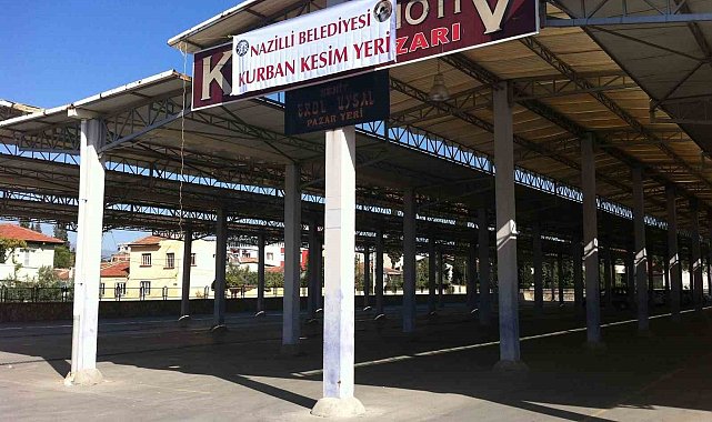 Nazilli Belediyesi kurban kesim yerlerini açıklandı