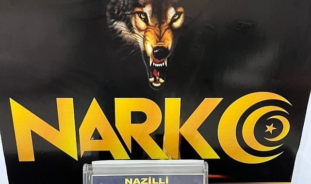 Nazilli'de 1 kilo uyuşturucu madde ele geçirildi