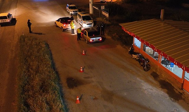 Nazilli'de alkollü araç kullanan 48 şahsın ehliyetine el konuldu