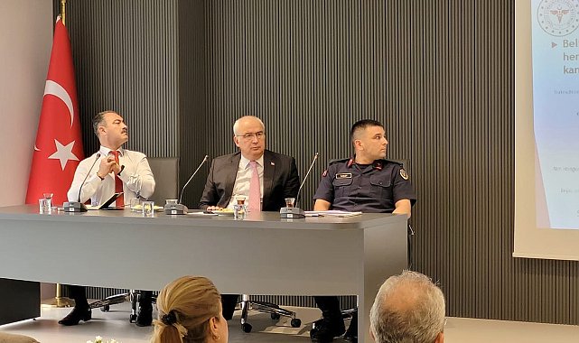 Nazilli'de orman yangınları görüşüldü