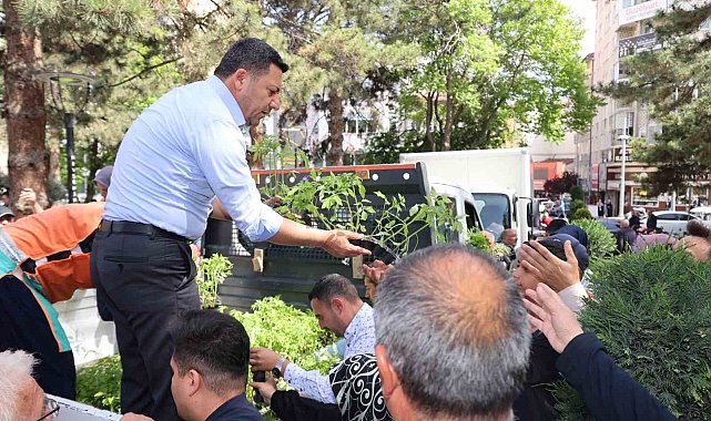 Nevşehir'de 50 bin fide dağıtıldı