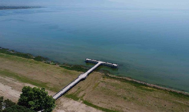 Nisan ve mayıs yağmurları İznik Gölü'ne yaradı