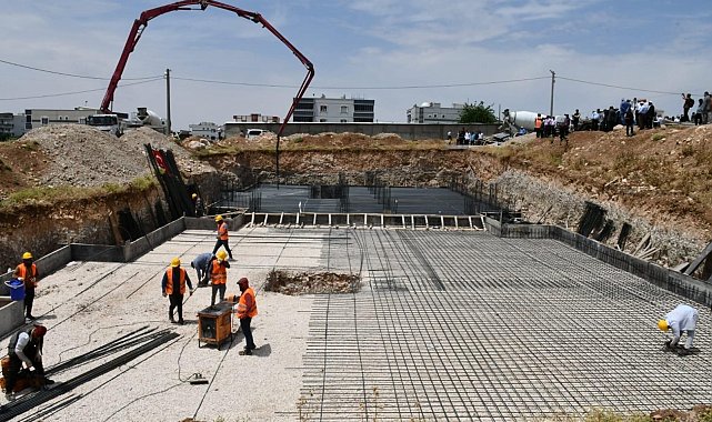 Nusaybin'de Kız Hafızlık Kur'an Kursu'nun temel atıldı