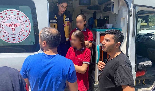 Öğrenciler gıda zehirlenmesi şüphesiyle hastaneye kaldırıldı