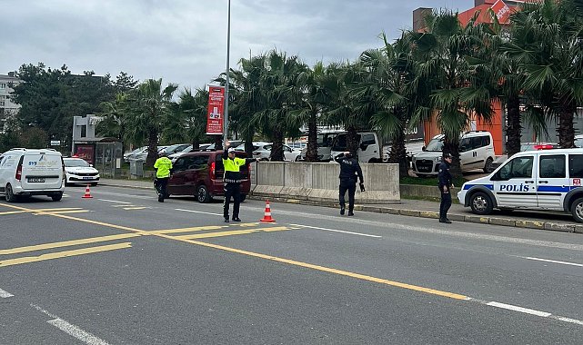 Ordu'da bir haftada yaklaşık 15 bin araç denetlendi