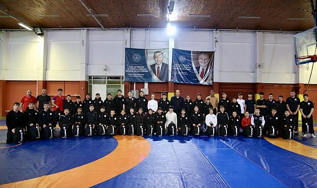 Ordu'da sporculara malzeme desteği sağlandı