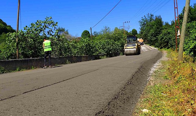 Ordu'da ulaşım yatırımları devam ediyor