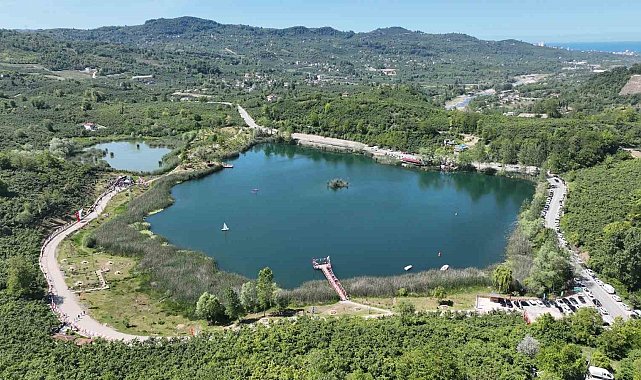 Ordu'ya yeni sosyal alan: Fatsa Gaga Gölü Tabiat Parkı