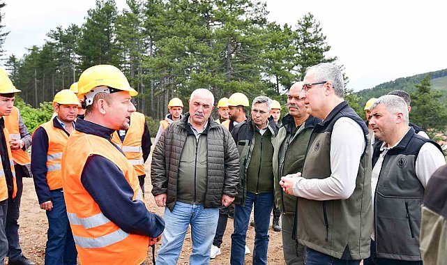 Orman köylülerine kabuk soyma makinası