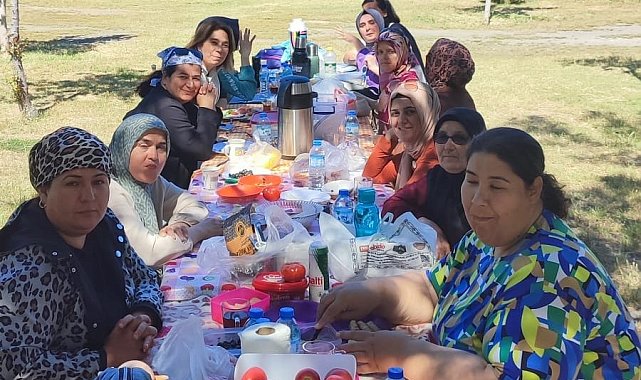 Ortaca'da kursiyerler piknikte buluştu