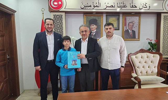 Ortaokul öğrencisi Abdulhamit Yılmaz 7 ayda hafız oldu