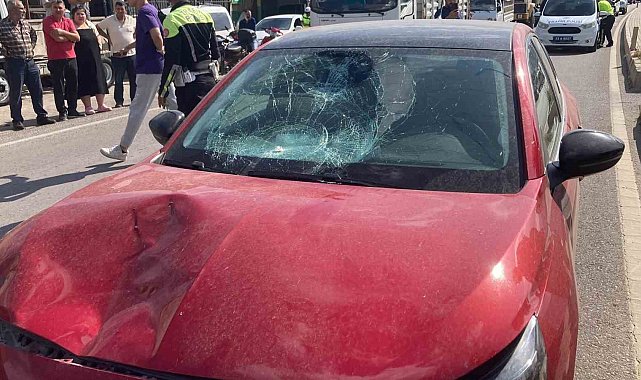 Otomobil ile motosiklet çarpıştı: 1 ölü