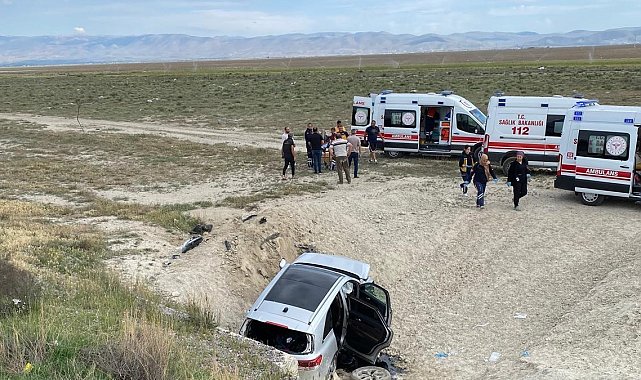 Otomobil şarampole uçtu: 3 yaralı