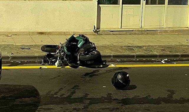 Otomobille motosiklet kafa kafaya çarpıştı: 1 ölü