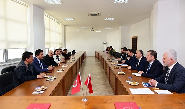 Özbekistan heyeti ile Kastamonu Üniversitesi arasında iş birliği