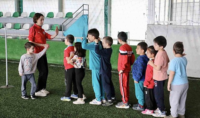 Özel çocuklar için özel etkinlik