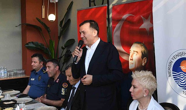 Özyiğit, 32 mahalle muhtarıyla buluştu