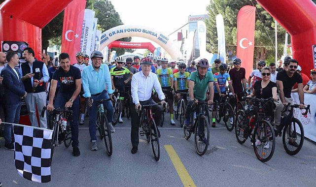 Pedallar daha yeşil Bursa için çevrildi