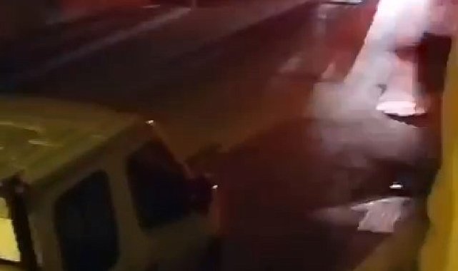 Polis ile at arabalı şüpheliler arasında nefes kesen kovalamaca