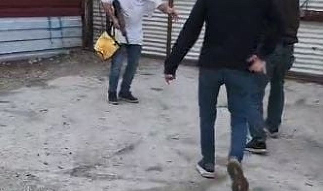 Pompalı tüfekle iş yerini bastılar: O anlar kamerada