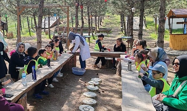 Pursaklar'ın endemik vadisi neşe dolu eğitim dolu